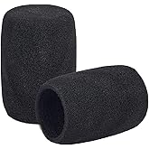 Pop Filter Compatible with Shure BETA 87A - Microphone Foam Covers for BETA 87C, SM87A, SM86, SM85 Mic Like A85WS by YOUSHARES (2pcs)