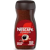 NESCAF&Eacute; Clasico Dark Roast Instant Coffee, 10.5 oz Jar | Smooth dark roast instant coffee; single 10.5 oz jar