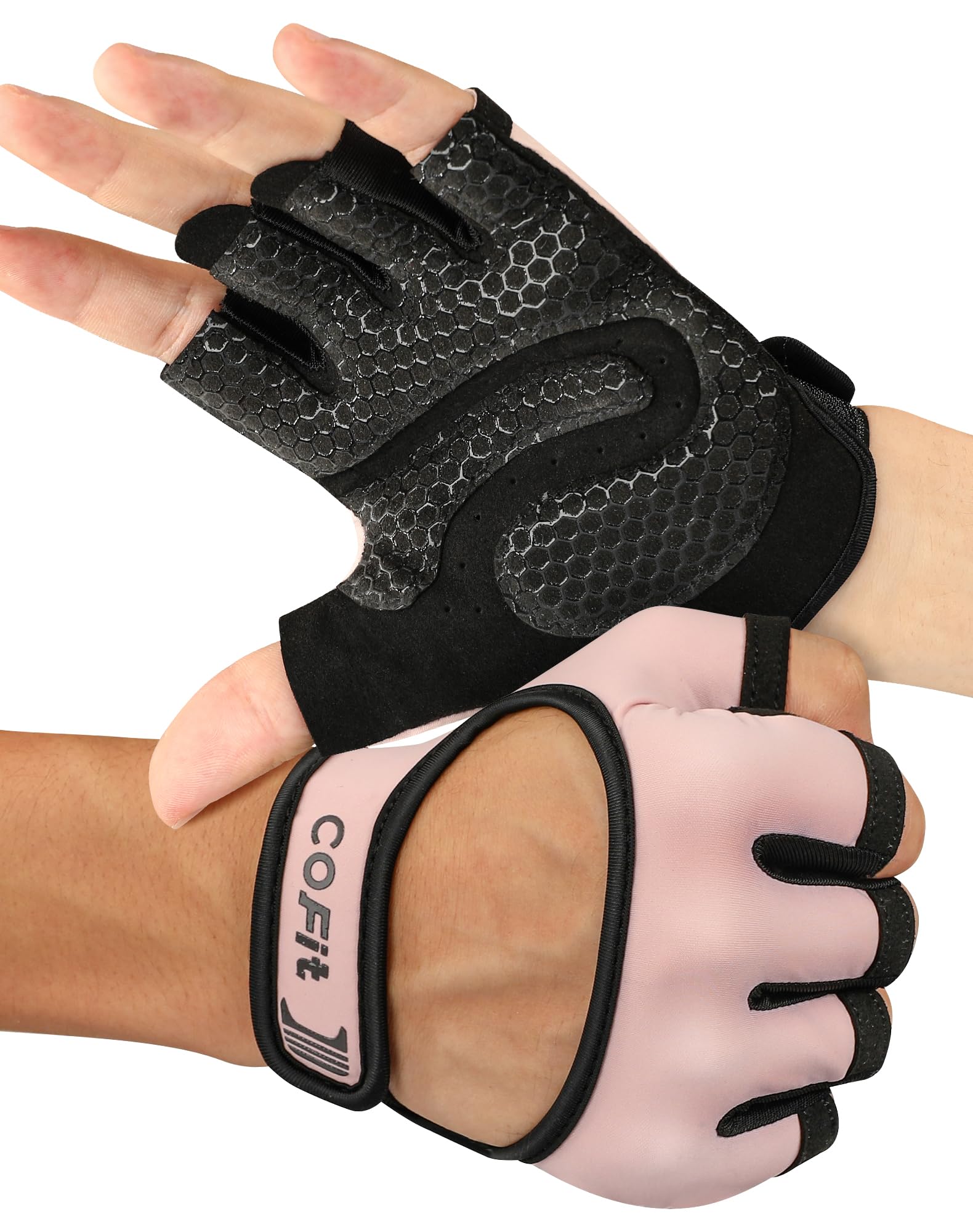 Photo 1 of COFIT Breathable Workout Gloves, Antislip Weight Lifting Gym Gloves for Men Women, Superior Grip & Palm Protection for Weightlifting, Fitness, Exercise, Training