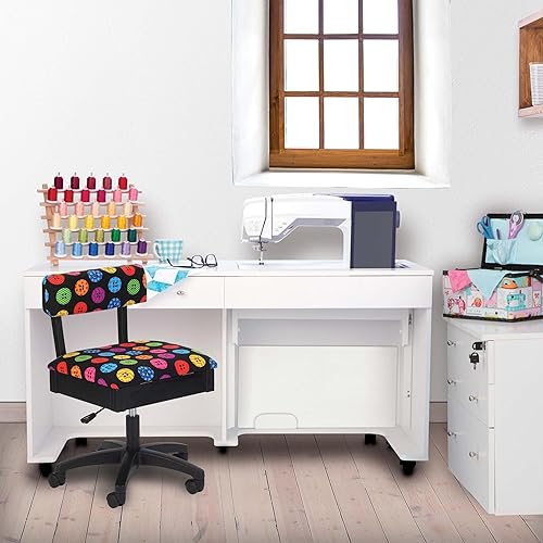 Arrow Sewing H8013 Adjustable Height Hydraulic Sewing and Craft