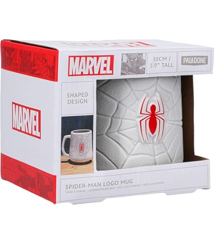 Amazon.com | Paladone Marvel Logo Shaped Iron Mug - Officially