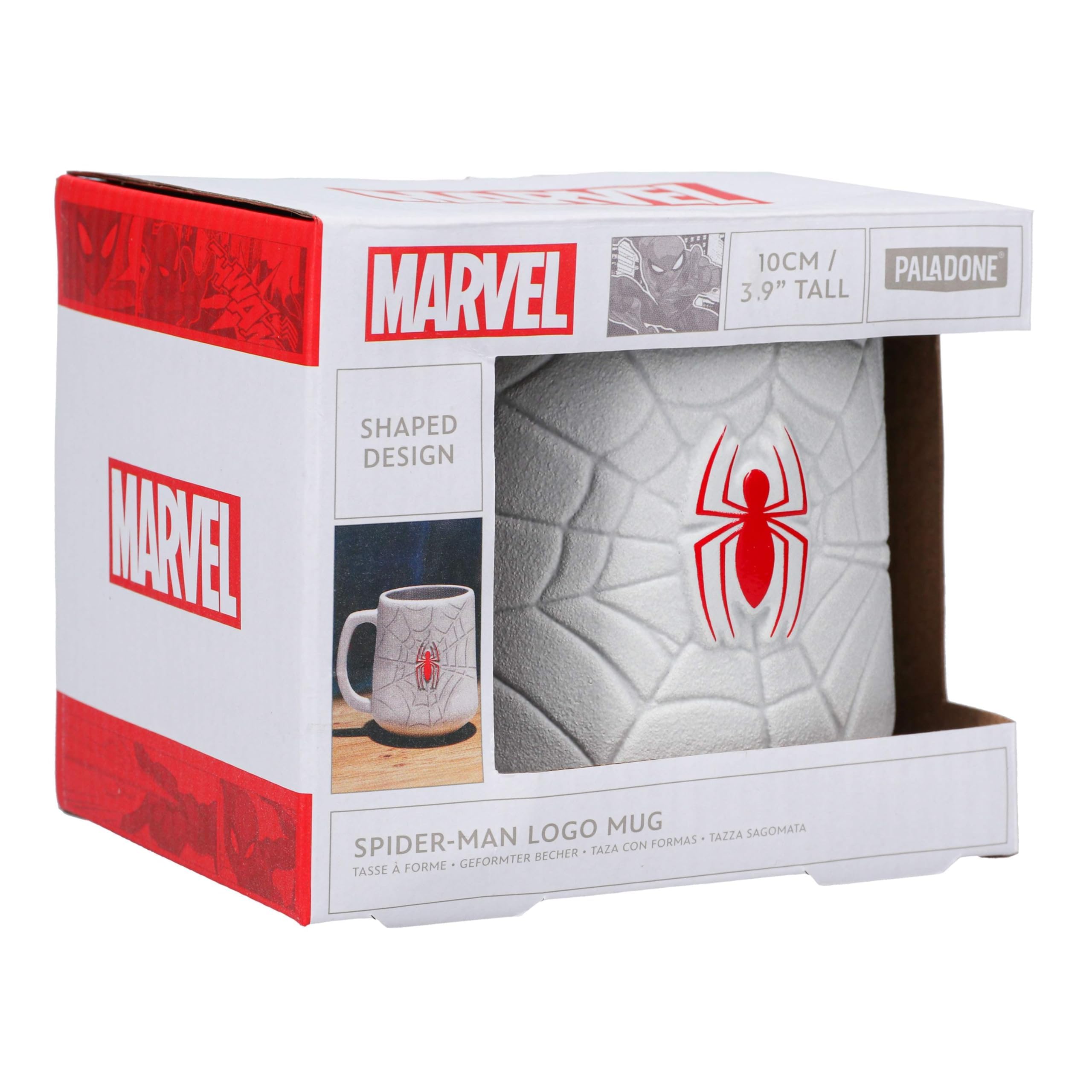 Paladone Spiderman Web Mug - Officially Licensed Marvel Ceramic Tea Cup, Novelty Gift for Spidey Fans, Disney Merchandise, 450ml (15 fl oz) — image 1