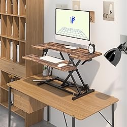 FLEXISPOT Standing Desk Converter 40in Sit to Stand