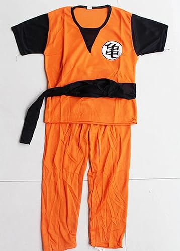 Amazon ドラゴンボール 亀仙流 キッズコスチューム 男の子 1cm 130ｃｍ キッズコスチューム ホビー