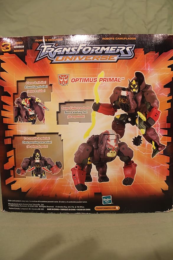 transformers universe optimus primal