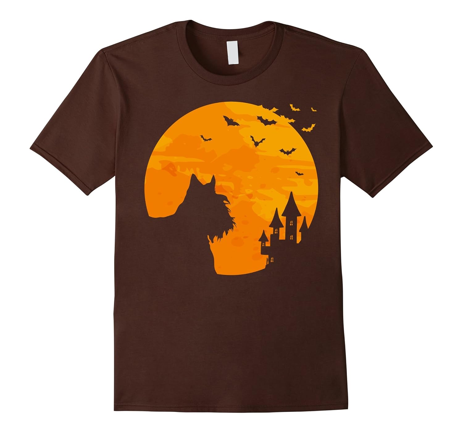 Scottish Terrier Tee Scary Halloween T ShirtTShirt Managatee