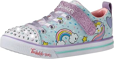 tenis blancos de unicornio