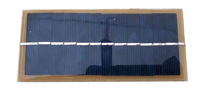 easy electronics Solar Panel 6V-150Ma (15 x 6cm)