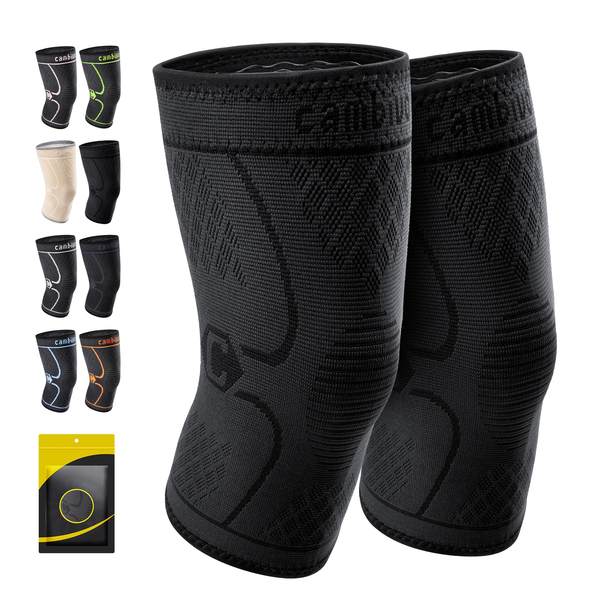 Knee Support Brace 2 Pack For Polygon Sleeve Compression R Milwaukee Mall