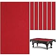 Anjetan Billiard Cloth, 8.53ft Pool Table Felt Cloth for 8ft Pool Tables, Billiard Protector with 6 Cloth Strips Used for Home, Clubs, Bars