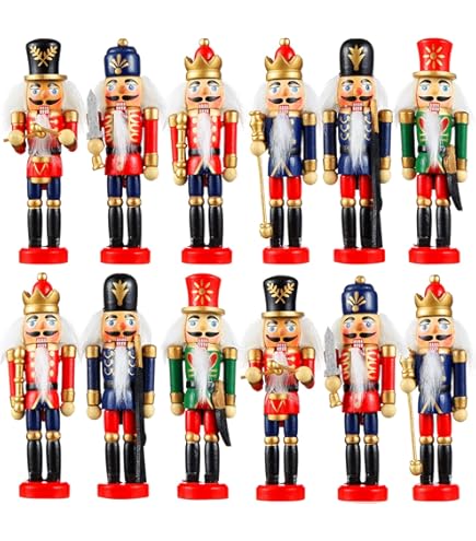 28 Décorations De Noël à Suspendre - Motif Casse-noisette Et Bonbons, Rouge/Blanc/Vert - Pour Sapin, Décoration Maison, DIY