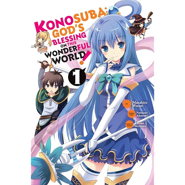 KonoSuba Volume 1 Light Novel Kindle cover - diskon 70%