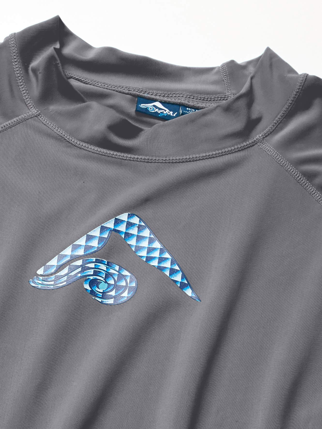 Kanu Surf Men's Flex UPF 50+ Sun Protective Rashguard Swim Shirt