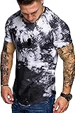 COOFANDY Mens Muscle Tshirts Fashion Hip Hop Short