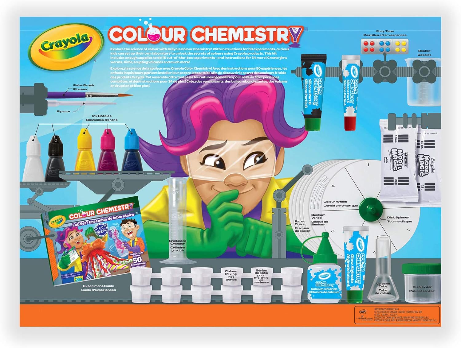 colour chemistry lab set