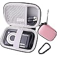 JINMEI Hard EVA Carrying Case Compatible with KODAK PIXPRO FZ55/FZ45/FZ43 Digital Camera Protection case. (pink)