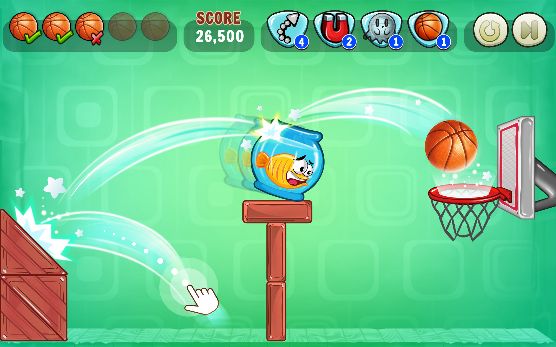 Basketball Superstar Shoot Crazy Basket for
