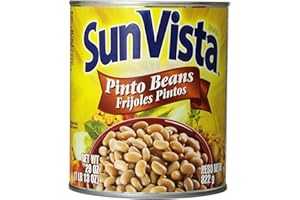 SUN VISTA SunVista Organic Pinto Beans, Frijoles Pintos Orgánicos (29 oz (Pack of 6))