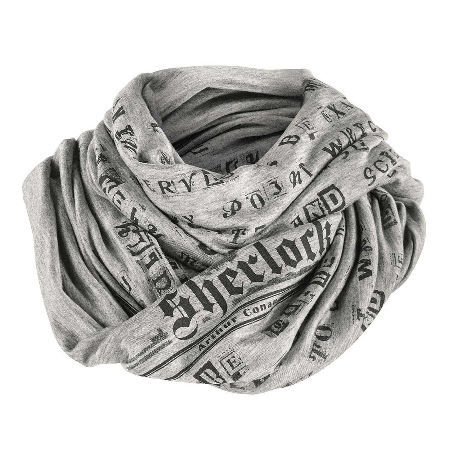 Sherlock Holmes Book Scarf