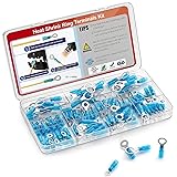 AIRIC 16-14 AWG Heat Shrink Ring Terminals Kit