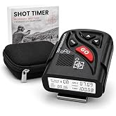 Shot Timer for Shooting Competition, Split/Par, 0.01s Precision, 4 Modes | Belt Clip, Long Battery Life &ndash; Helps Improve Your Training, Improves Accuracy, Competition Ready, Shooting Training