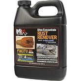Rust911 Rust Remover Dissolver Makes 4-gallons, 32-Ounce Bottle | Ultra-Concentrated, No Acids, Safe-to-Use, Fast Rust Removal, No Sanding or Harsh Chemicals