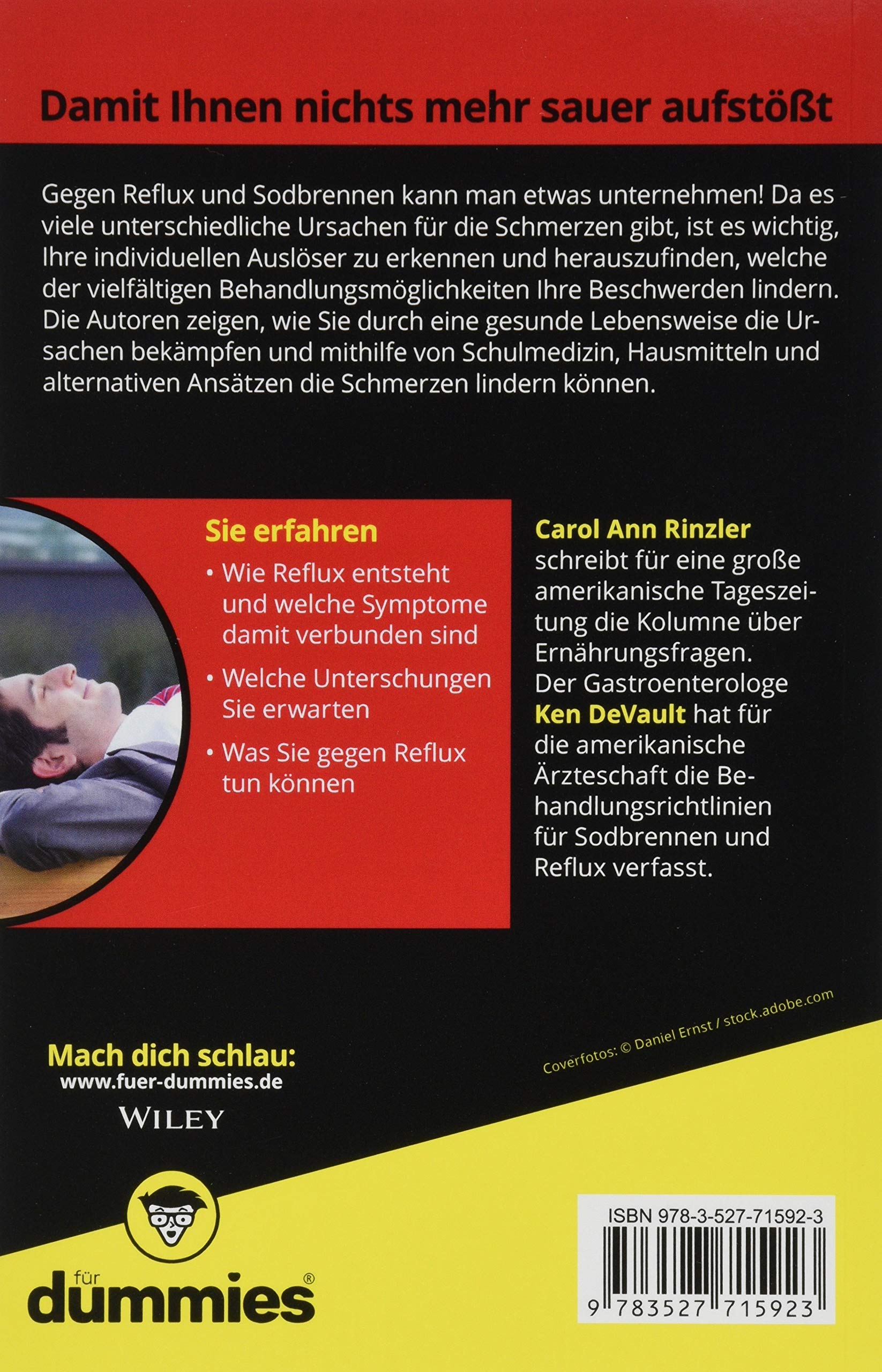 Sodbrennen Und Reflux Lindern Fur Dummies Amazon De Rinzler Carol Ann Devault Ken Bucher