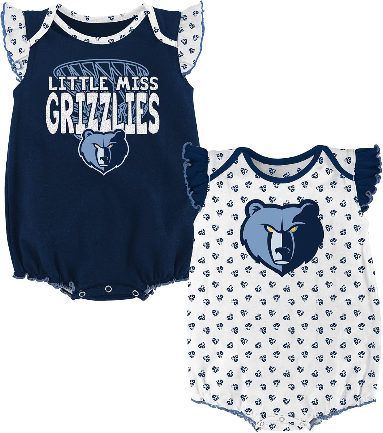 NBA Newborn NBA Newborn & Infant Heart Fan 2 Piece Onesie