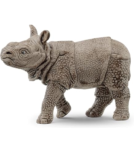 Schleich Réplica de Figura de Elefante Asiático Bebé, Color Gris : Schleich Schleich Réplica de Figura de Elefante Asiático Bebé, Color Gris : Schleich