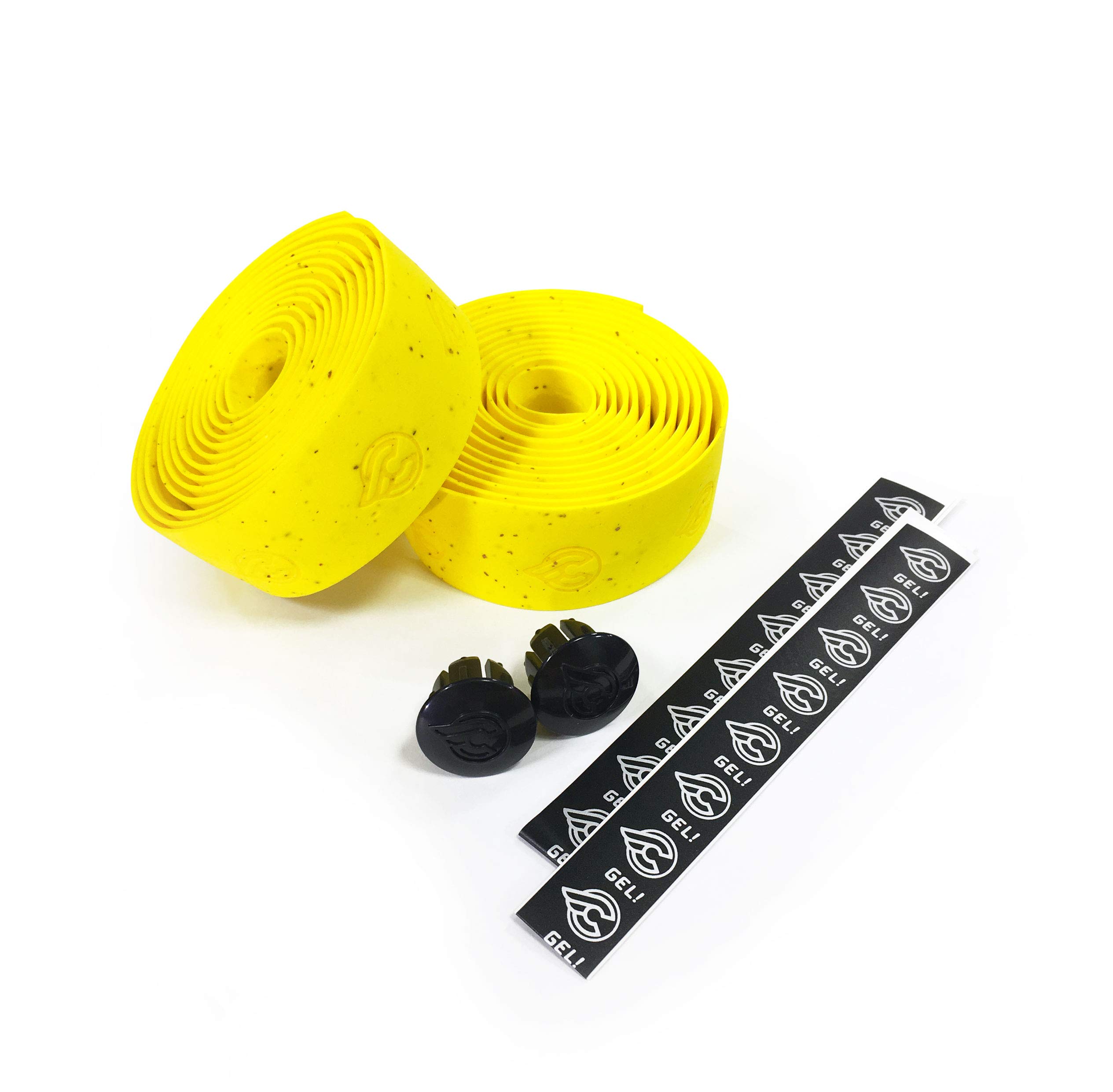 Cinelli Gel Cork Handlebar Tape, Yellow