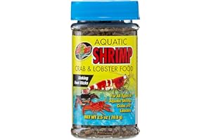 ZOO MED Laboratories 976287 Laboratories Szmzm18 Aquatic Shrimp Crab Lobster Food, 2-Ounce