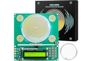 XIKDS Frequency Generator for Healing | Adjustable Schumann Resonance Generator – 7.83Hz Natural Frequency Device for Deep Sleep, Meditation, Yoga | USB Type-C Powered | 0.01Hz–200KHz Sound Therapy Tool