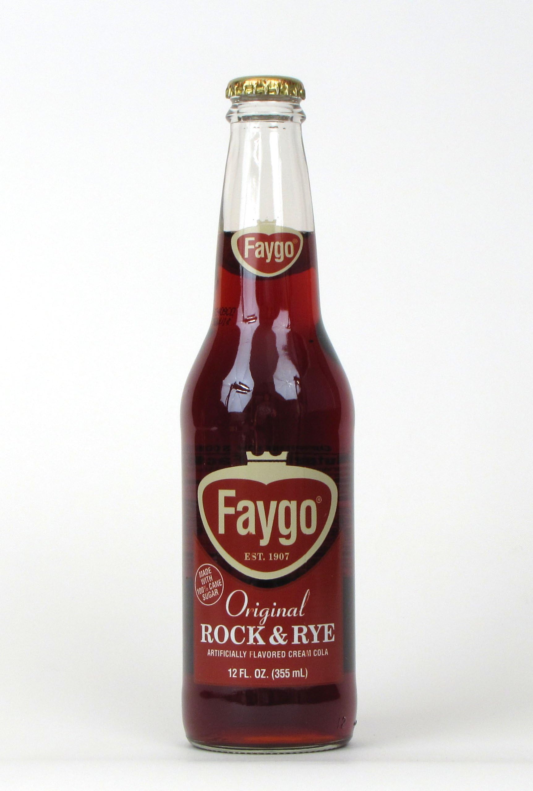 Faygo Rock & Rye (6 bottles)