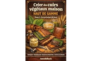Créer des cuirs végétaux haut de gamme: Tome 1 : Les principes de base