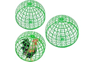 3Pcs Rolling Chicken Coop Balls,Movable Ball-Shaped Animals & Poultry Cages,Portable Plastic Pet Safe Walking Net,Orb Ball Ca
