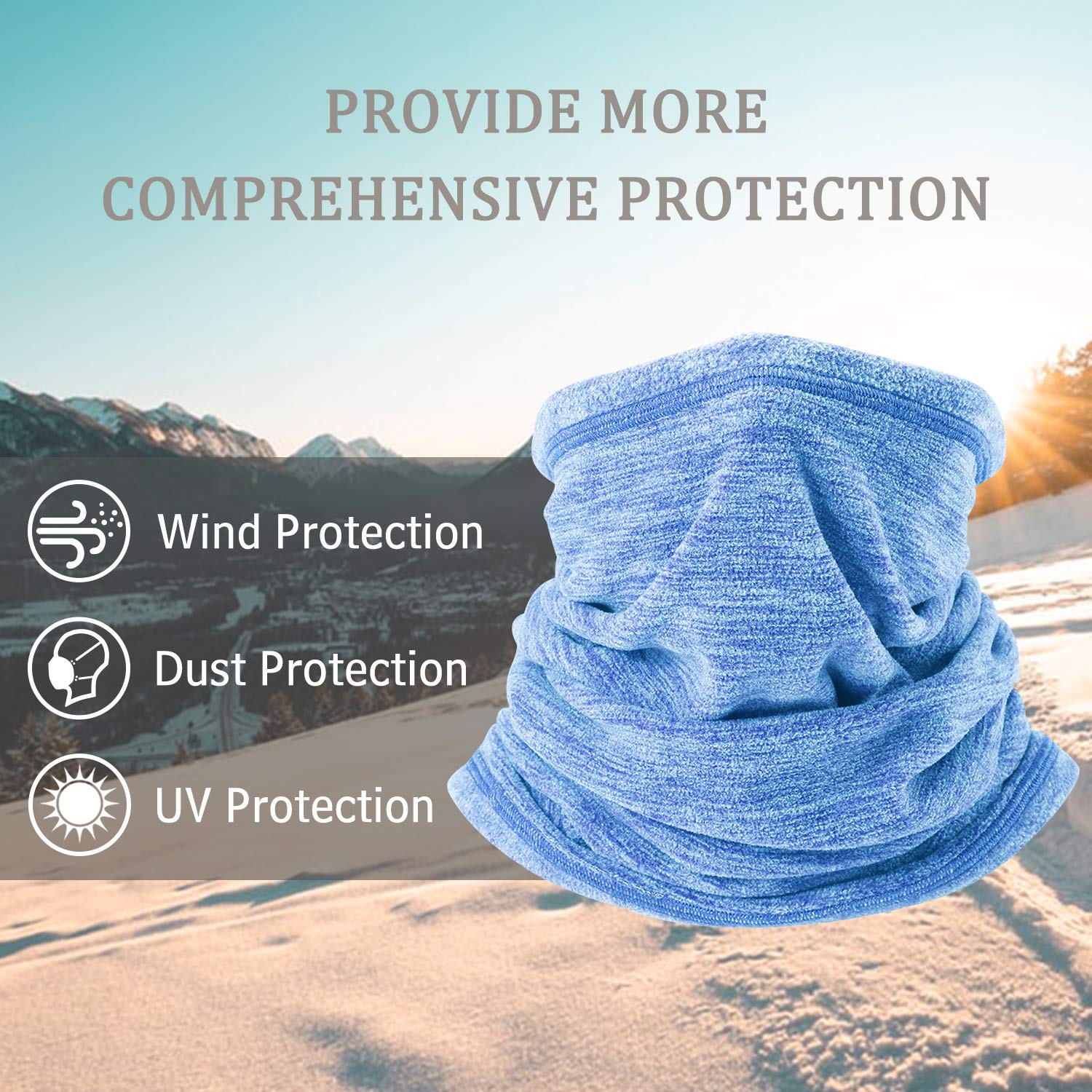 Your Choice Fleece Ski Neck Warmers Snowboard Balaclava Face Mask For Cold Weather Windproof Winter Neck Gaiter Your Choice Fleece Ski Neck Warmers Snowboard Balaclava Face Mask For Cold Weather Windproof Winter Neck Gaiter