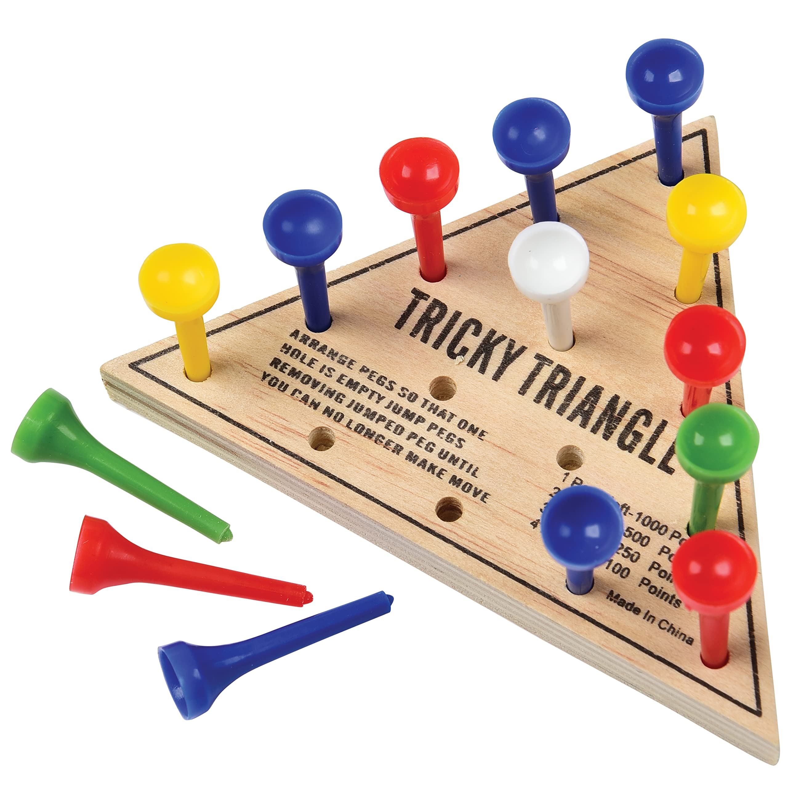 Photo 1 of U.S. Toy Tricky Triangle Game - Travel Games, Assorted, MU845