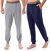 Fruit of The Loom Mens 360 Stretch 2-Pack Jogger Pajama Sleep Pant