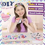 CITSKY Unicorn Hair Accessories Kit for Girls 5-12 Craft Toys Gift view 2