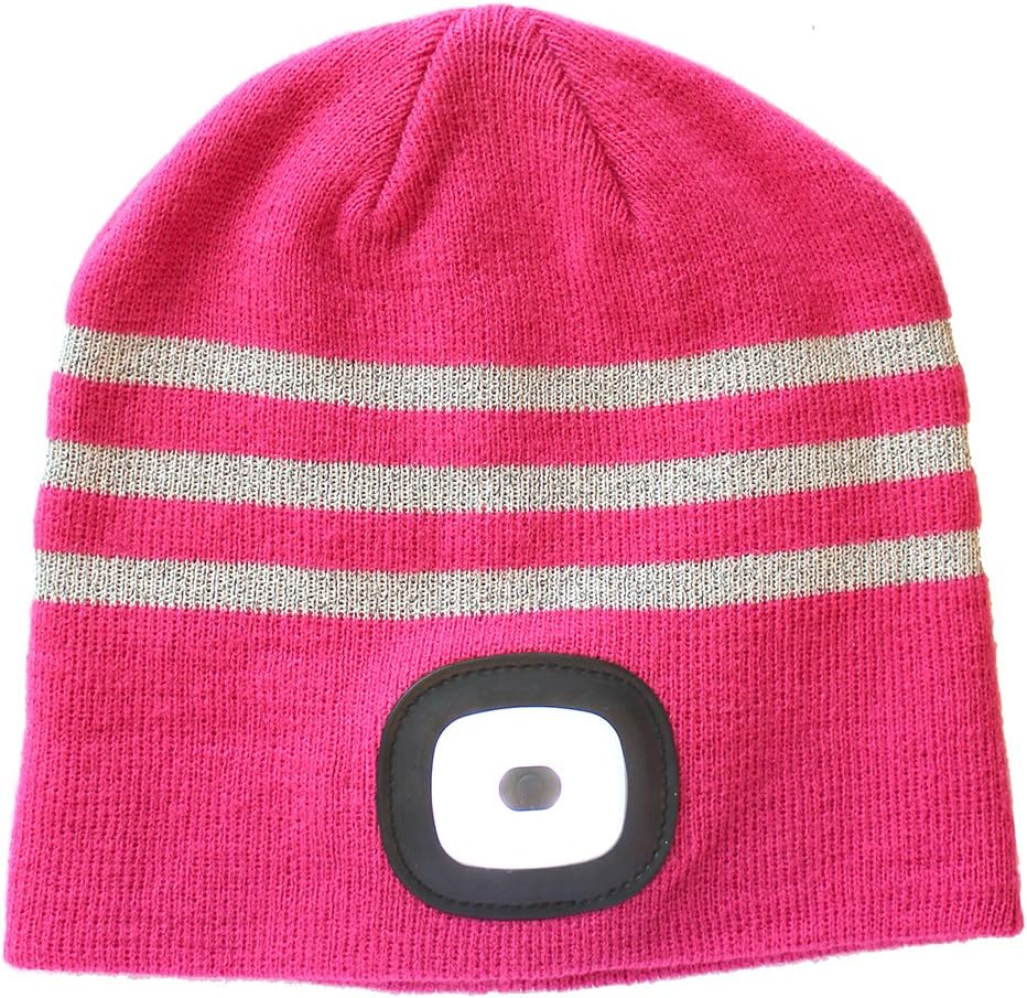 Wisestuff LED Beanie Hat For Kids - Available In Pink & Blue