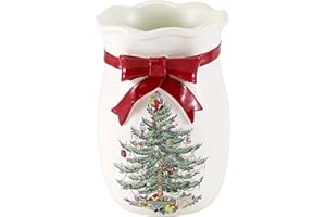 Spode - Tumbler, Resin Bathroom Accessories, Holiday Home Decor Christmas Tree Collection