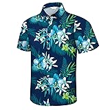 Hawaiian Shirt for Men, Tropical Shirts for Mens