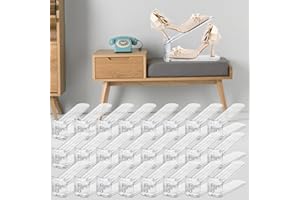 Shoe Slots Organizer,36PACK Shoe Stackers Shoe Rack Holder 50% Space Saver Double Layer Stack Shoe Racks for Closet Organizat