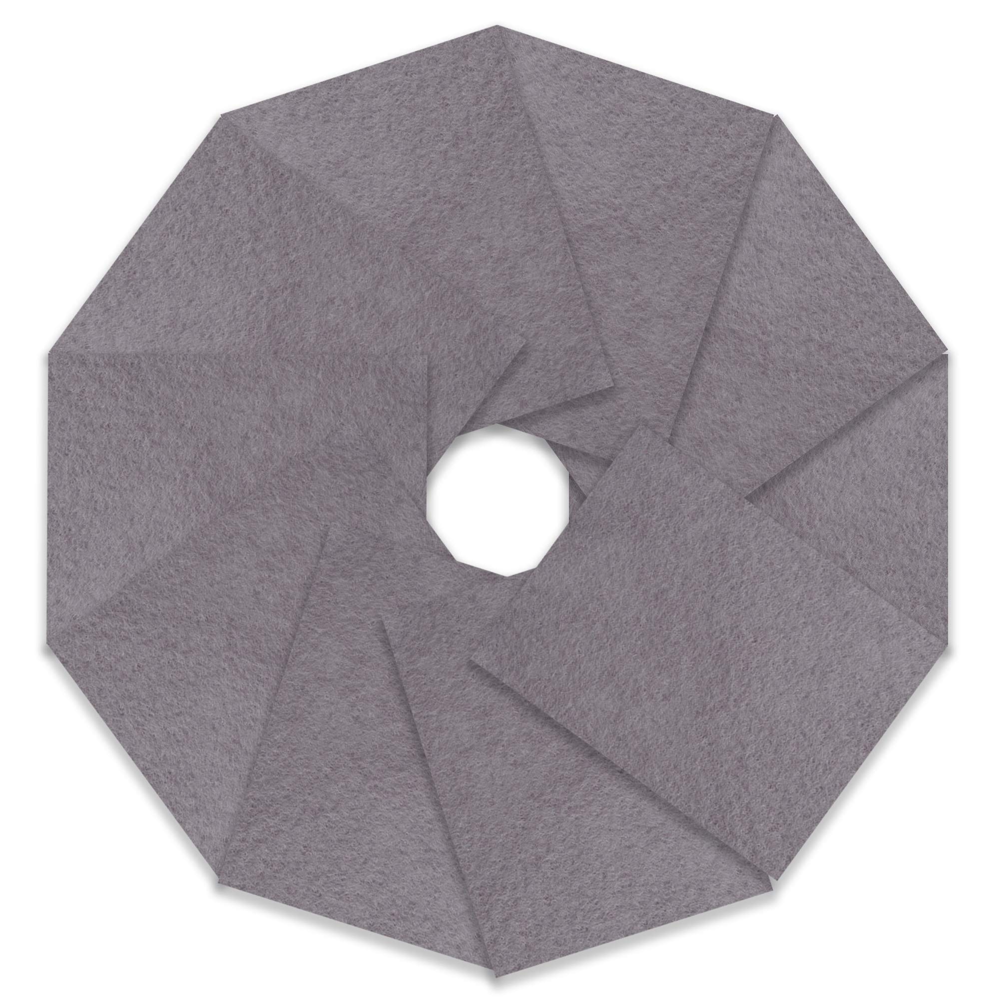 Craft Felt, 10 Pack, Silver Grey — image 1
