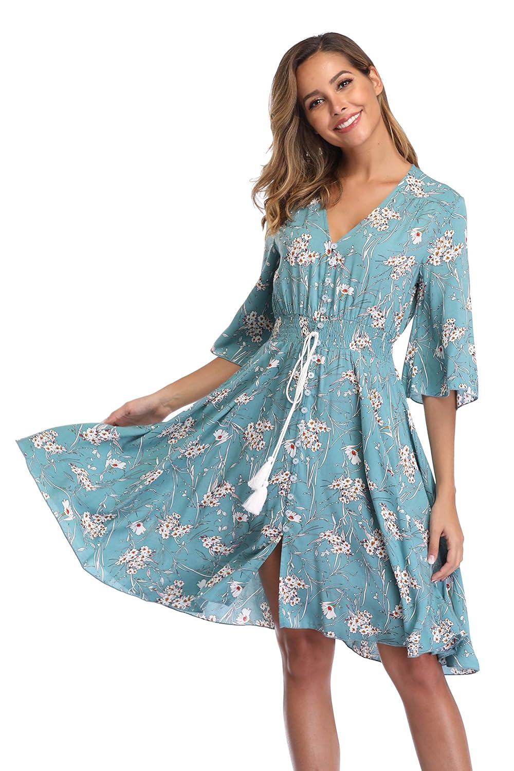 womens floral sundress