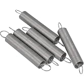 Eisco - PH0323SS Hooke's Law Spring Set, 2" Length, 5 Springs with Varying Constants (10g/cm-200g/cm) for Physics Experiments, Compatible with Eisco Labs Apparatus PH0322