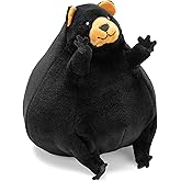 Wild Republic Flipkins Black Bear, Stuffed Animal, 5 Inches, Plush Toy, Fill is Spun Recycled Water Bottles