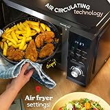 Russell Hobbs 25L 4-in-1 Digital Microwave Air Fryer 900W Black view 5