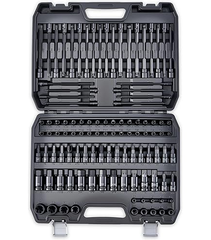 1.  Bless this  2点 set Mayouko 107-Piece Bit Socket Set, 1/4
