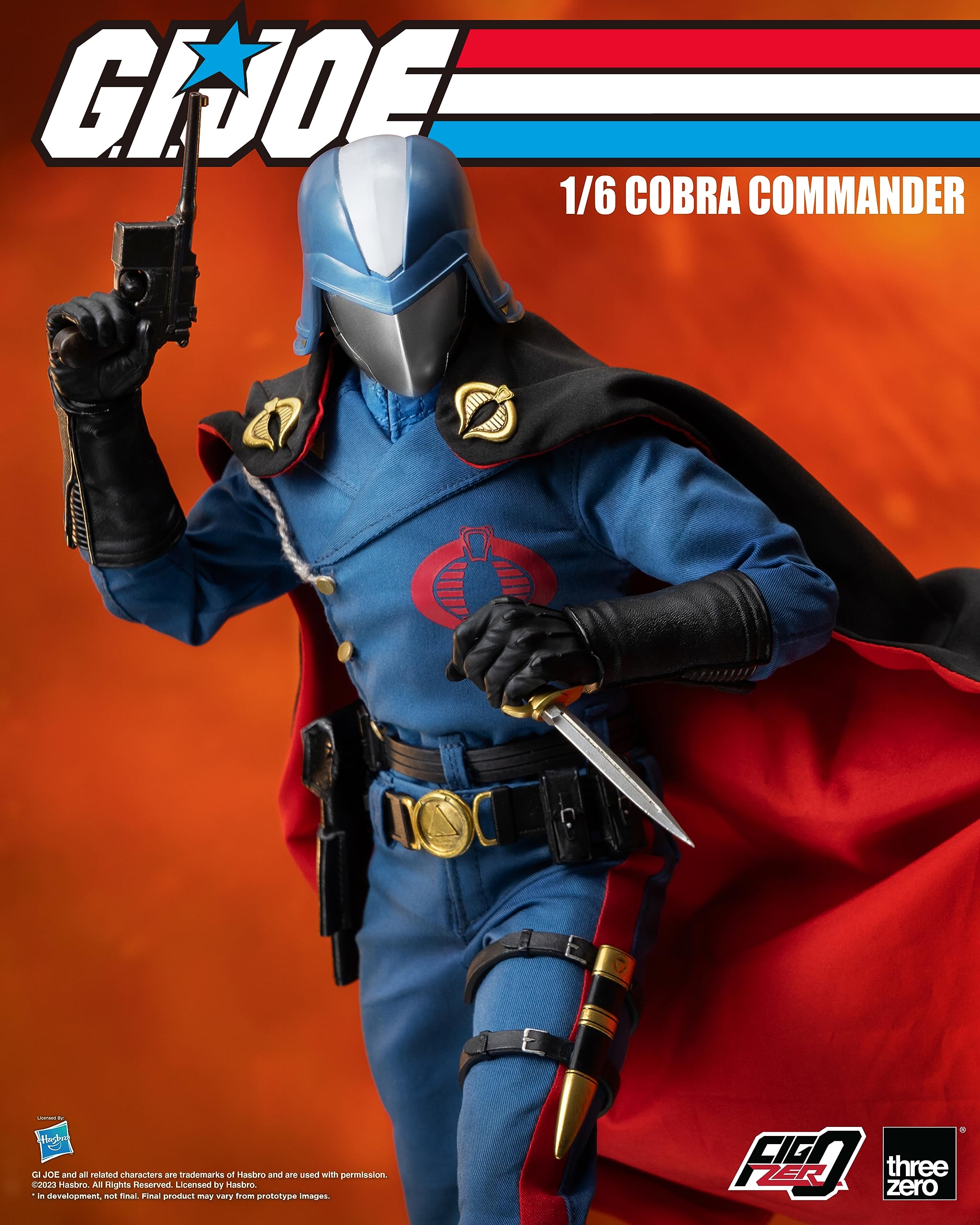 FigZero G.I. Joe: Cobra Commander 1:6 Scale Figure